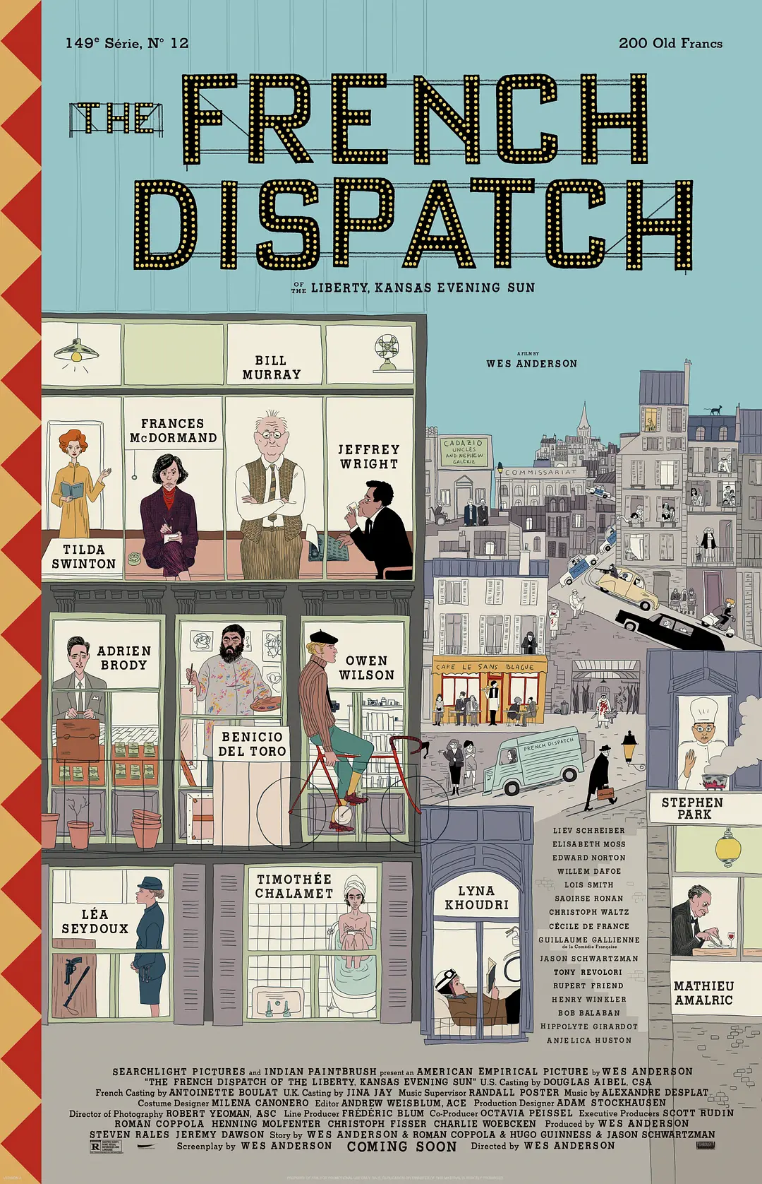 The French Dispatch 封面
