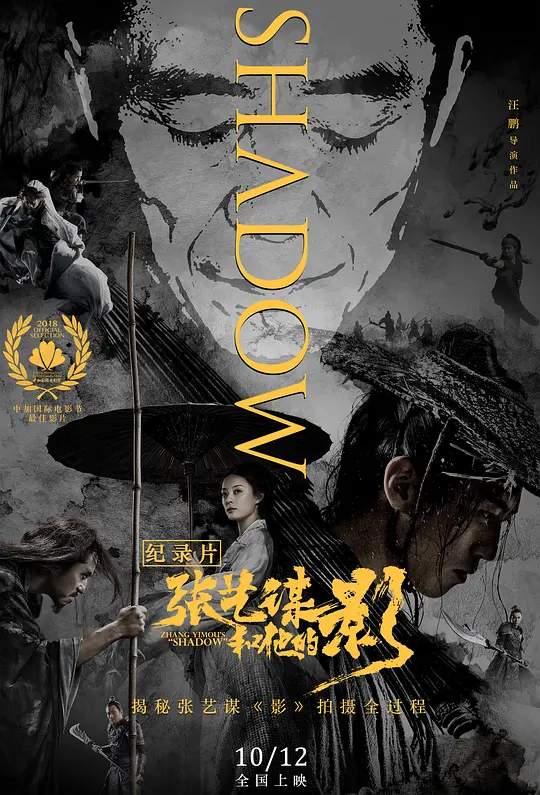 Zhang Yimou's "Shadow" 封面